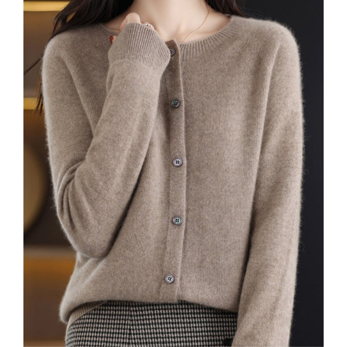 MERCY | Cardigan en laine mérinos