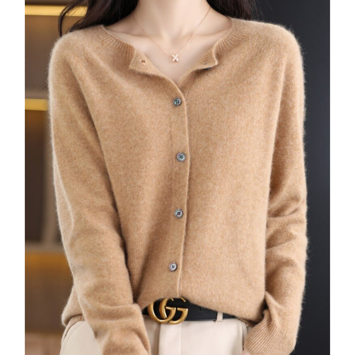 MERCY | Cardigan en laine mérinos