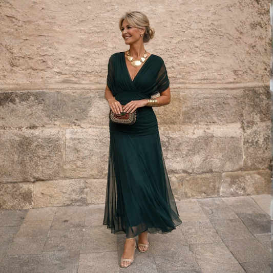 Lydia | Robe longue épaules dénudées