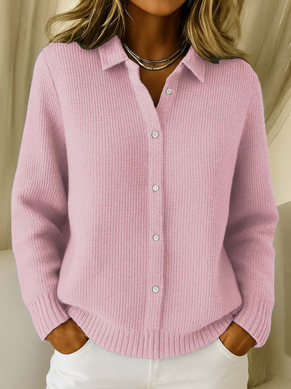 ÉLISE | Cardigan en maille boutonné