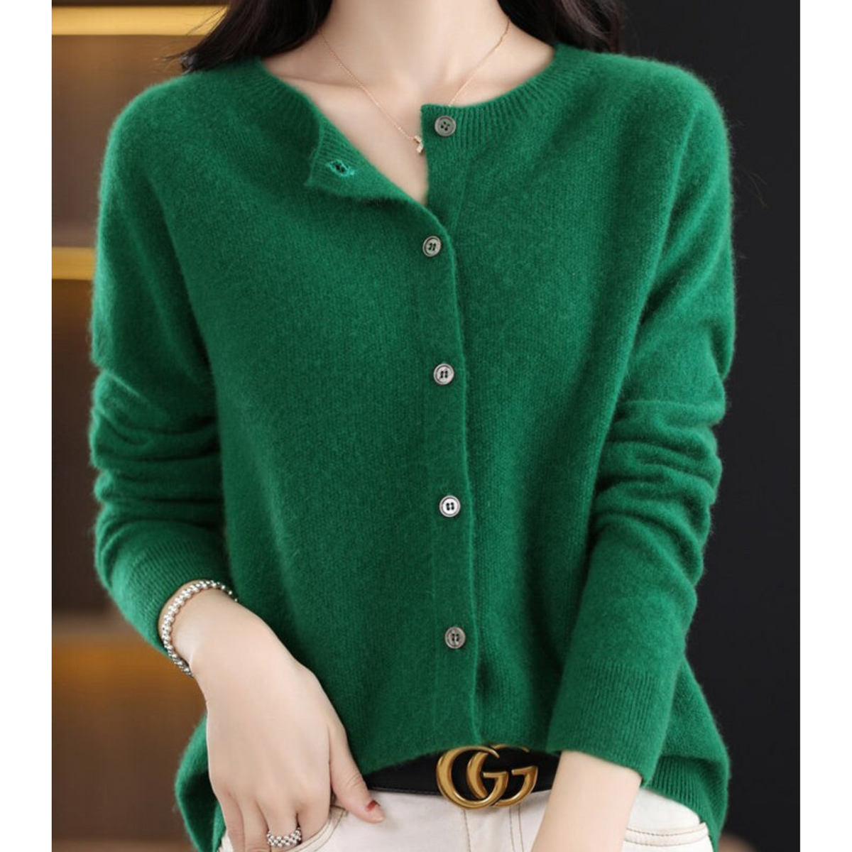 MERCY | Cardigan en laine mérinos
