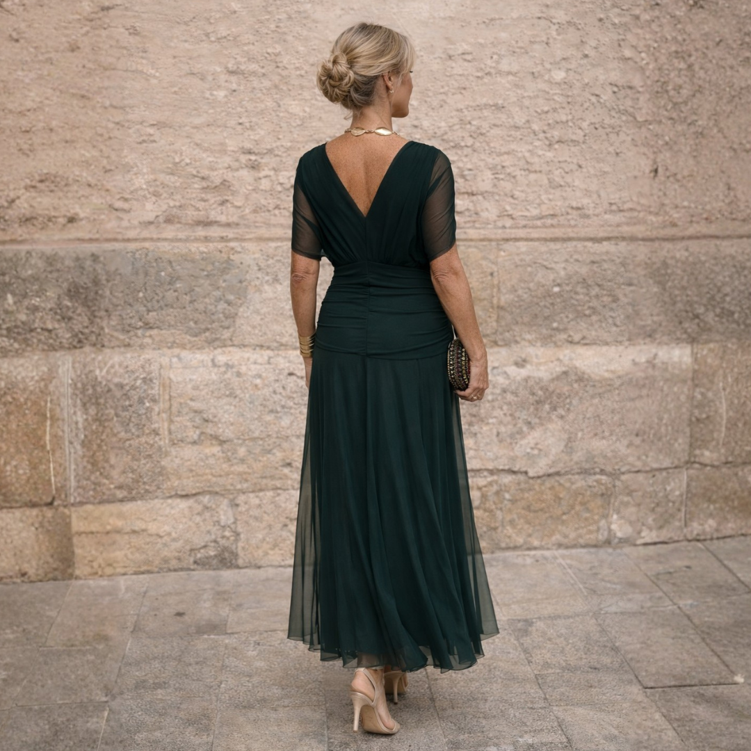 Lydia | Robe longue épaules dénudées