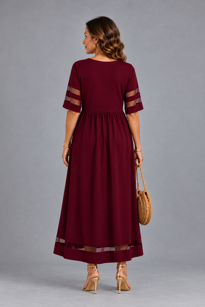 Aubrey™ – Robe midi qui affine le ventre