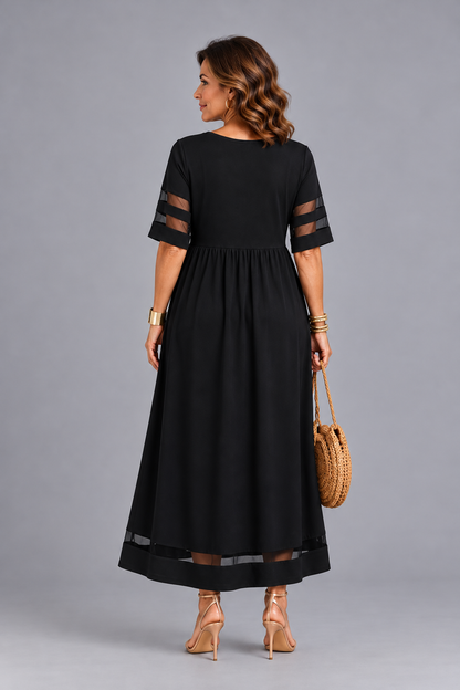 Aubrey™ – Robe midi qui affine le ventre