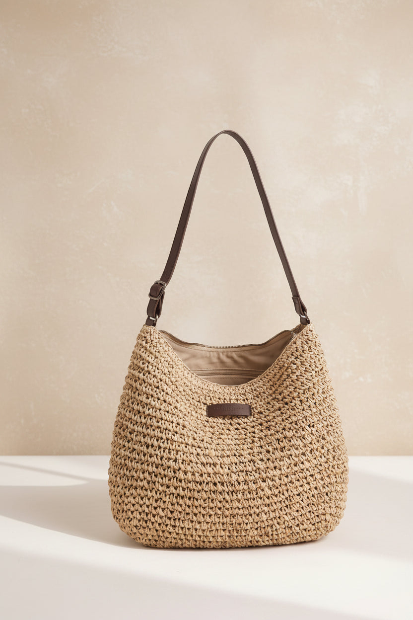 Sac femme tressé élégant Simona