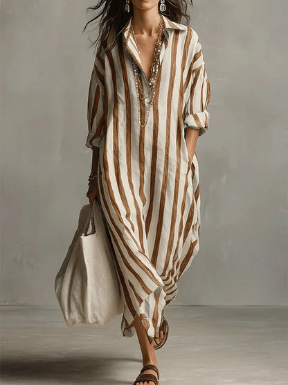 Chloé | Robe chemise longue