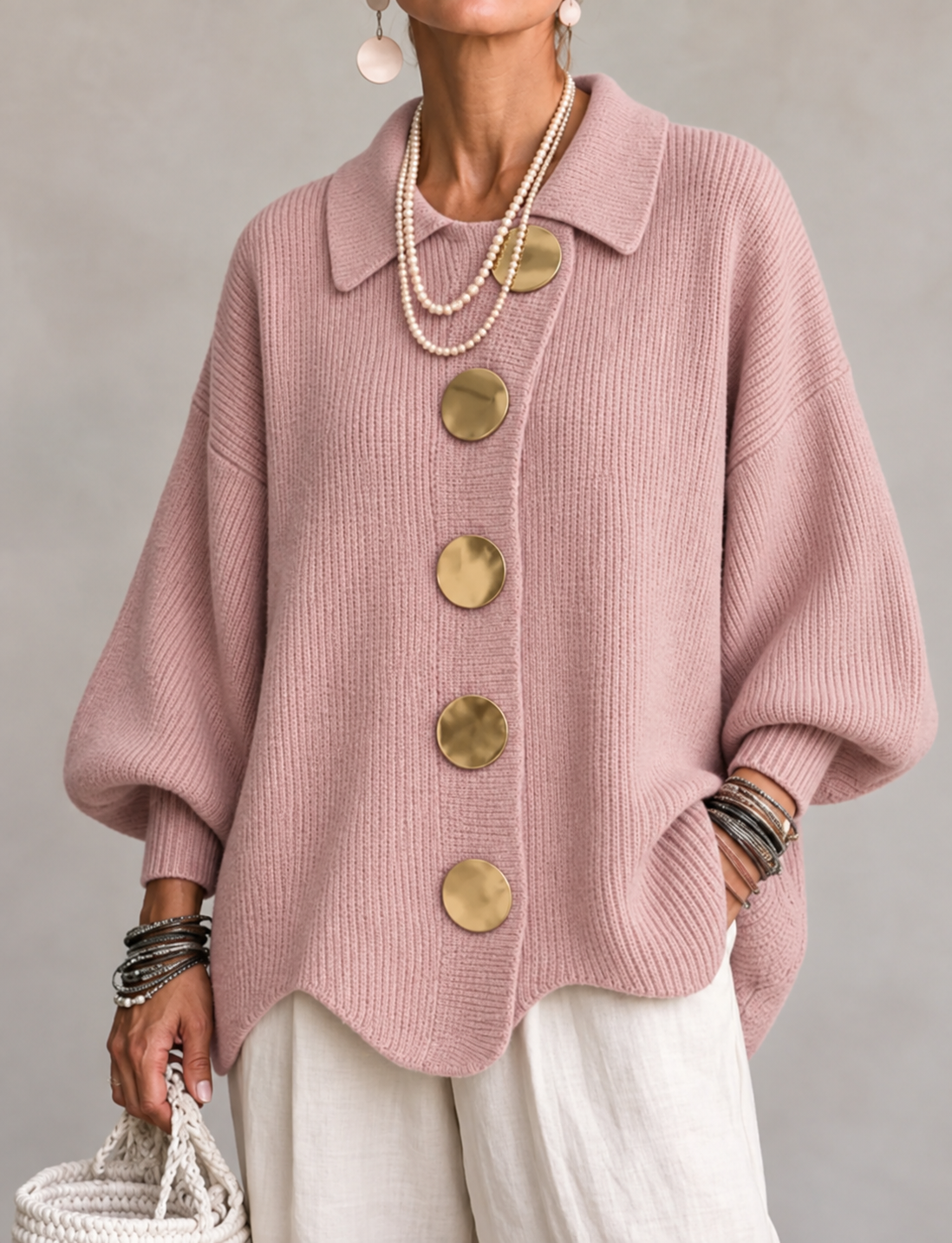 ARDELLE | Cardigan ample à col