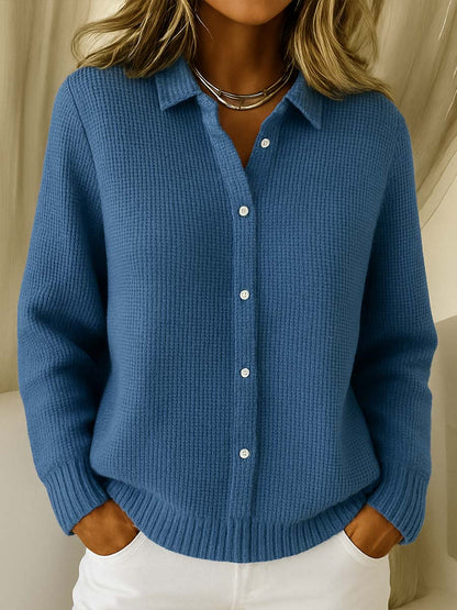 ÉLISE | Cardigan en maille boutonné